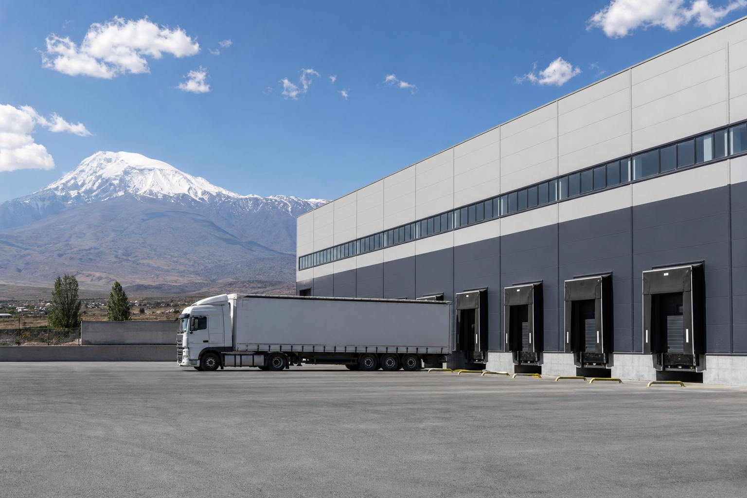 Illustrative warehouse facility in Armenia
